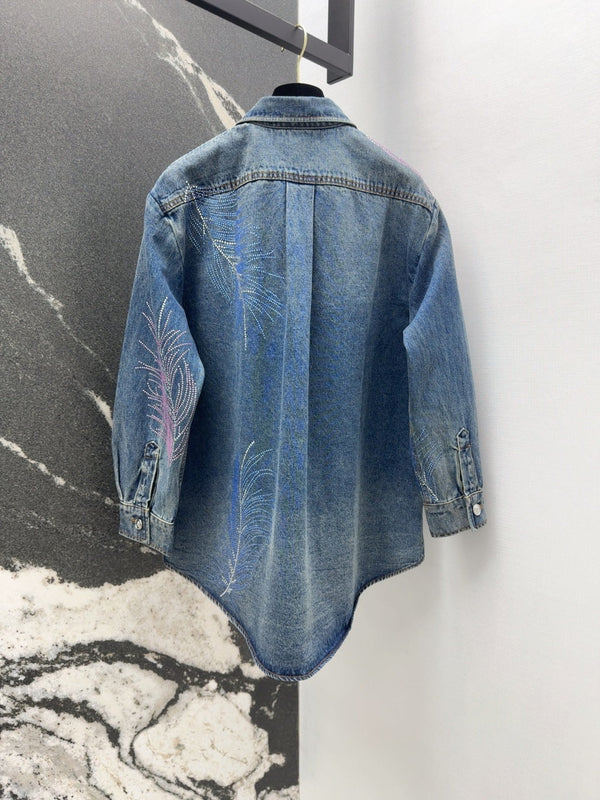 CC 25 Diamond Denim Set Blue Cotton