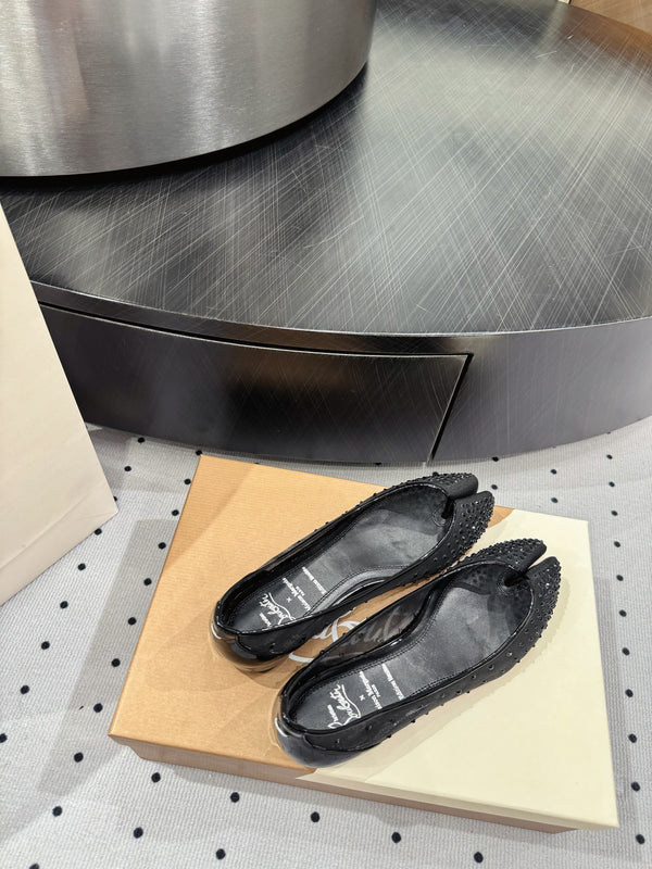 CL x Margiela 25 Diamond Black Fabric Lace Swarovski 296034