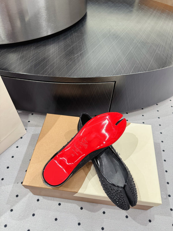 CL x Margiela 25 Diamond Black Fabric Lace Swarovski 296034