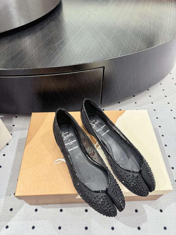 CL x Margiela 25 Diamond Black Fabric Lace Swarovski 296034