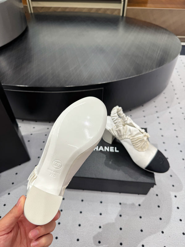 CC 25 Slingback Bianco Seta 306332