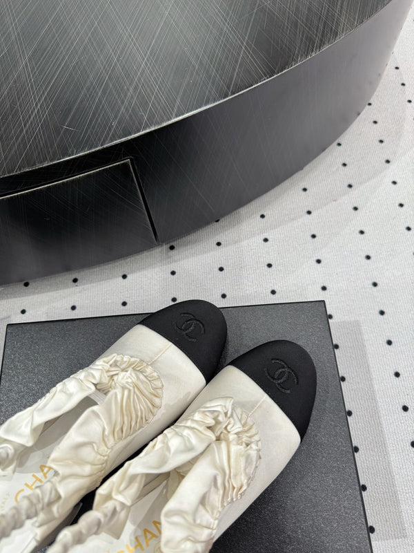 CC 25 Slingback Bianco Seta 306332