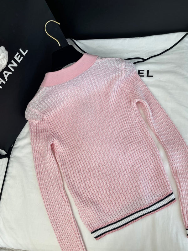 CC 25 Polo Collar Wool Tencel Nylon