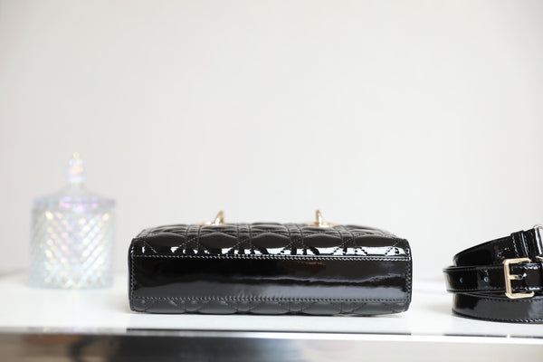 CD Lady D-Joy Black Patent Leather