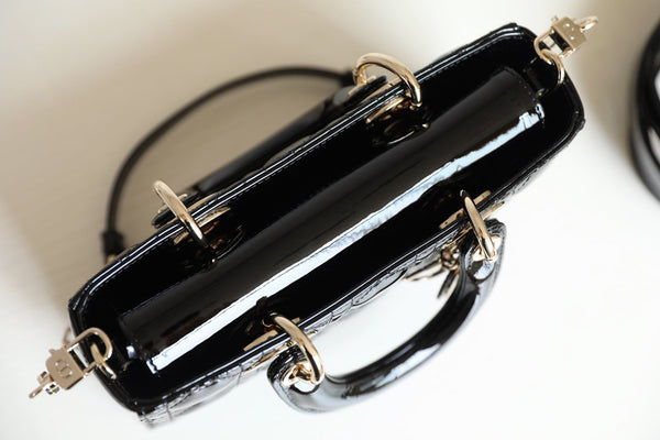 CD Lady D-Joy Black Patent Leather