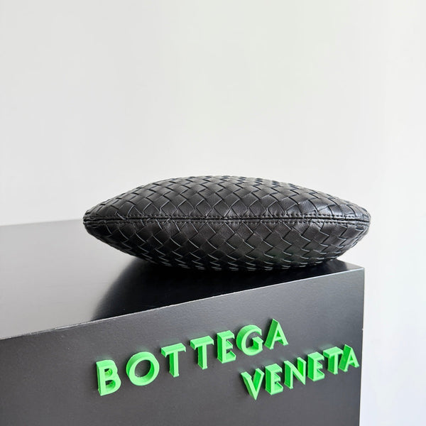 BV 25s Veneto Bag 27cm Black Calfskin Hardware