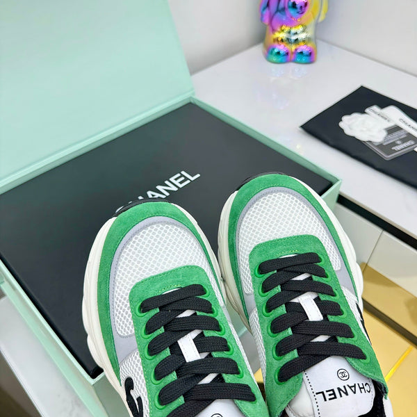 CC 25 Sneaker Green White Cowhide 331180