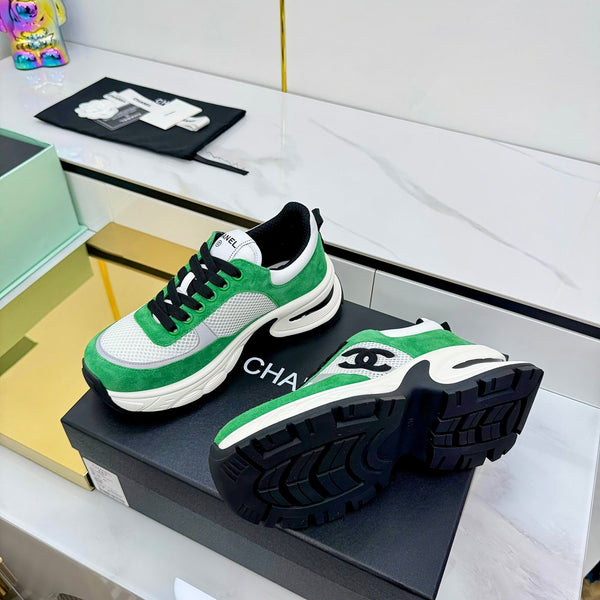 CC 25 Sneaker Green White Cowhide 331180