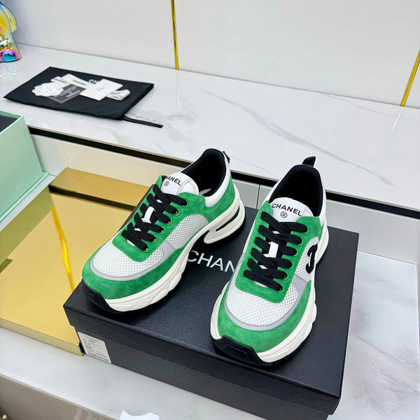 CC 25 Sneaker Green White Cowhide 331180