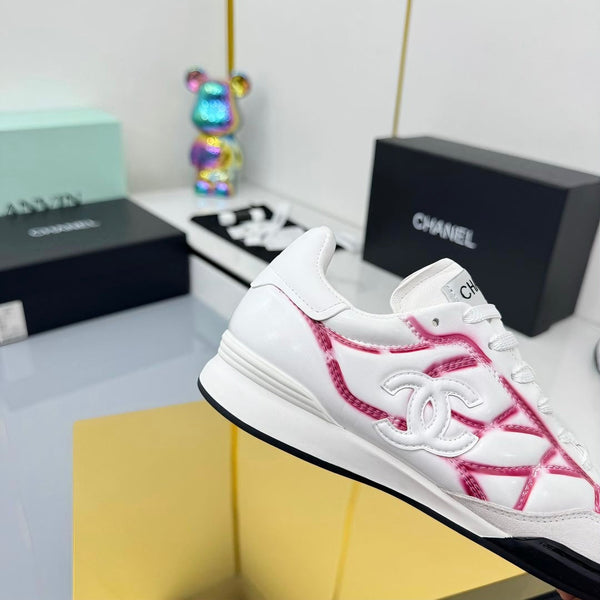 CC 25 Trainers White & Pink Cowhide 413834