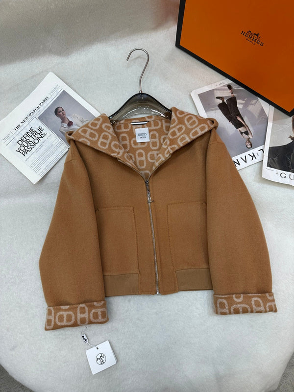 HM 25 Cashmere Cropped Coat 280337