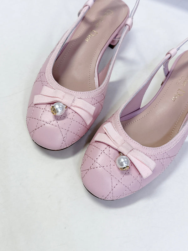 CD 25 Slingback Tacco Rosa 307173