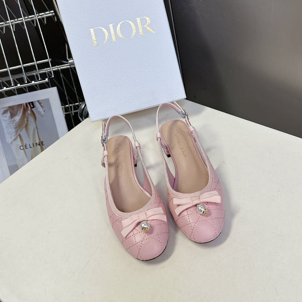 CD 25 Slingback Tacco Rosa 307173