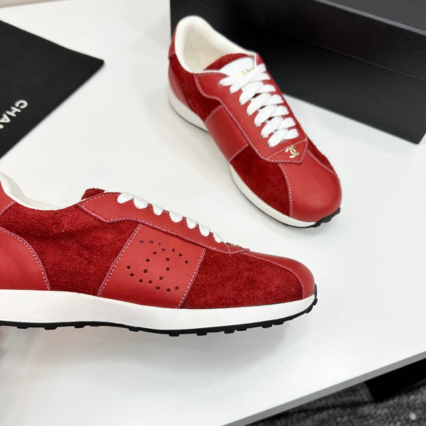 CC 25 Sneaker Red Suede Cowhide 331758