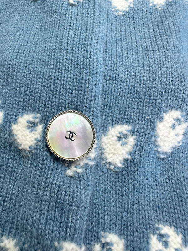 CC 25 Pearls Cardigan Pink CC 25 Pearls Cardigan Blue Cashmere(Copy)