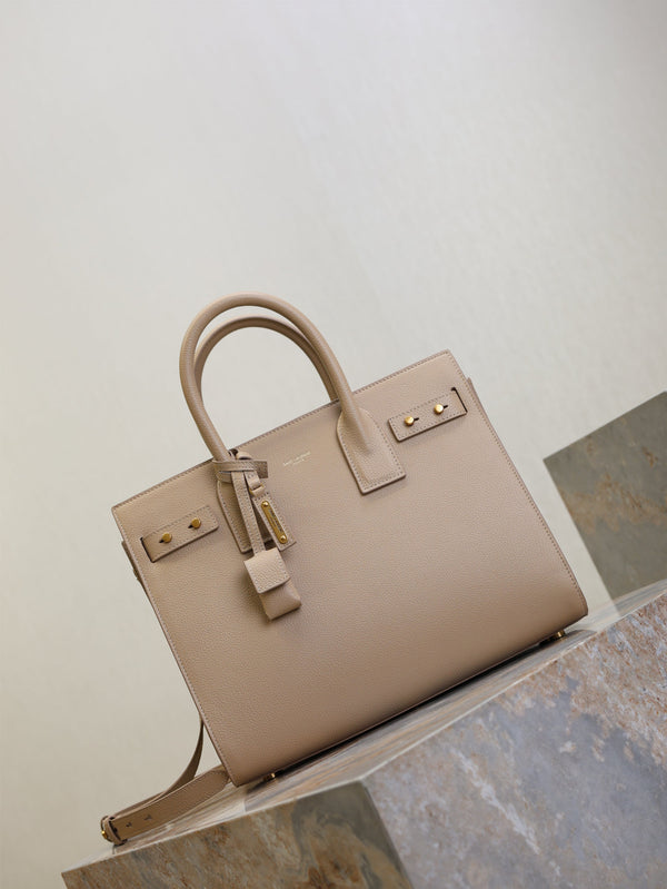 Prada Sac De Jour Nano 32cm Beige Cowhide GHW