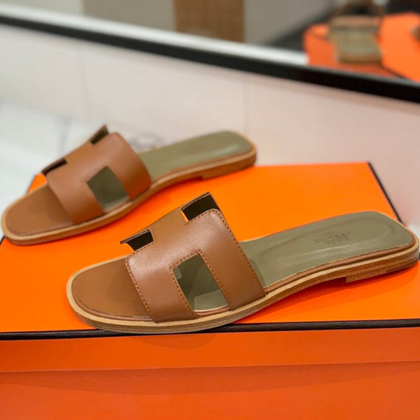 HM Oran Sandal Brown Cowhide 294855