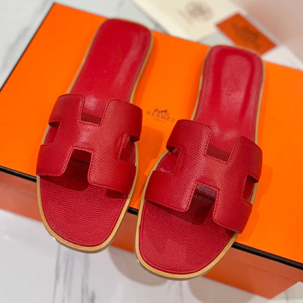 HM Oran Sandal Red Goatskin 294860