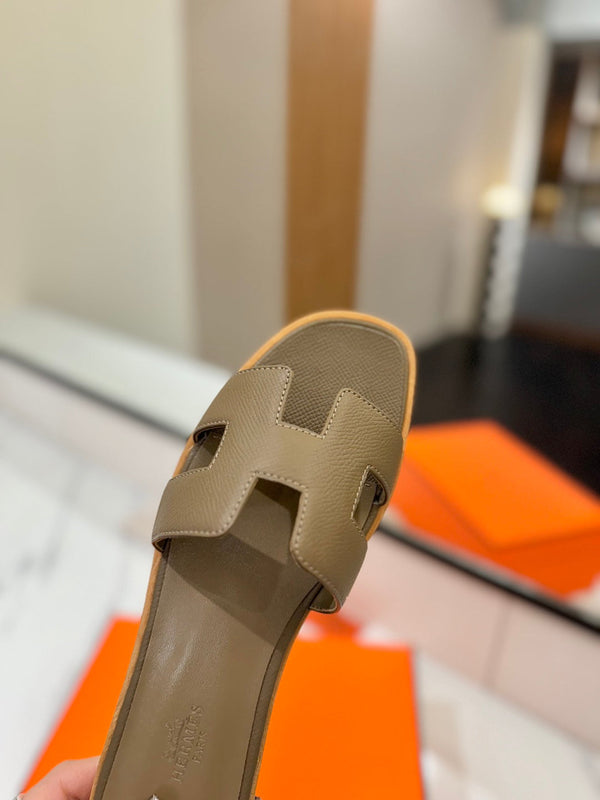 Sandalo HM Oran Etoupe in pelle di capra 294865