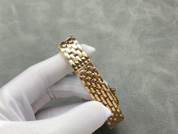 Panthere 27mm Pink Gold Case Diamond Bezel