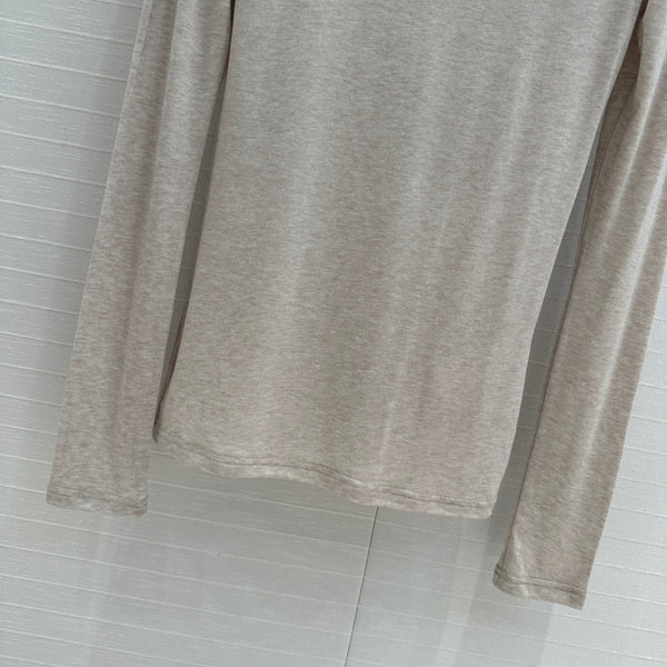 Loewe Long-sleeve T-shirt Gray Lyocell