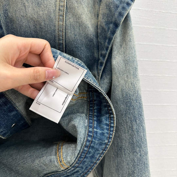 CC Denim Jacket Blue Cotton