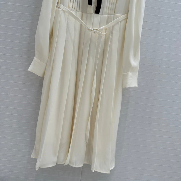 Prada Dress Beige Polyester
