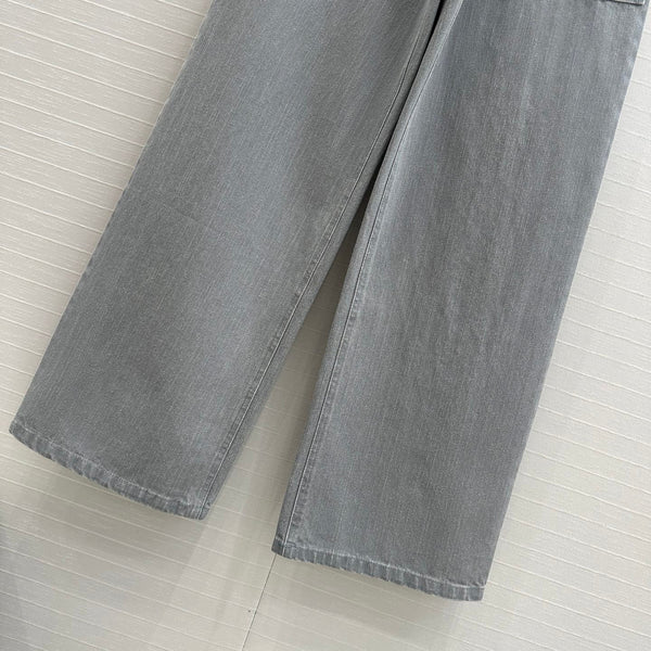 Fendi 25 Denim Trouser Haze Blue Cotton