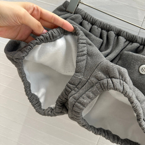 CC 25 Short Gray Cotton