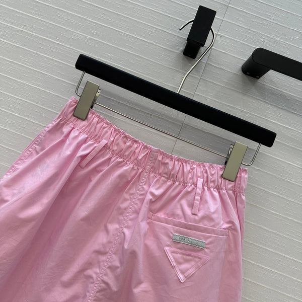 Prada 25 Short Pink Cotton