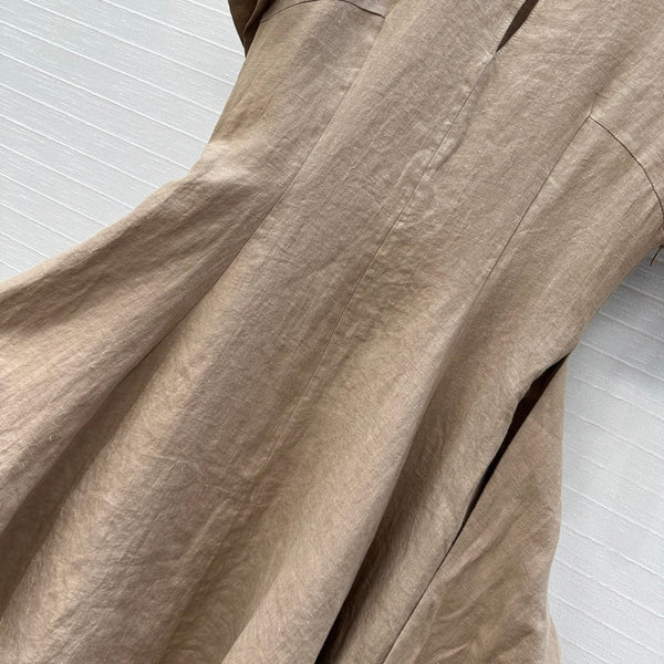 Loewe Dress Soft Beige Linen