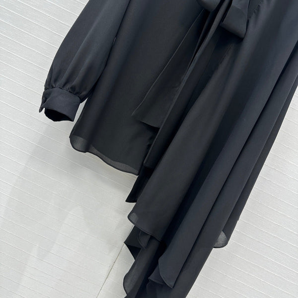 Balenciaga 25 Shirt Black Polyester 0001
