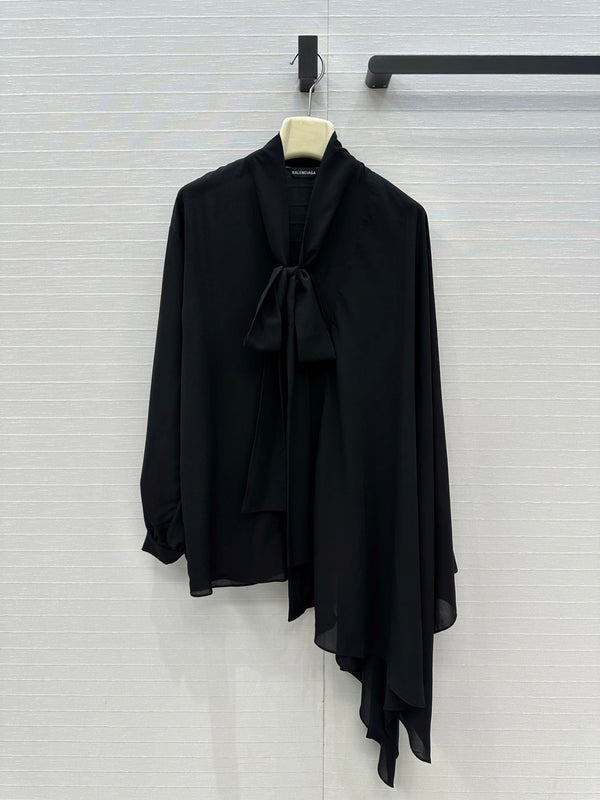 Balenciaga 25 Shirt Black Polyester 0001