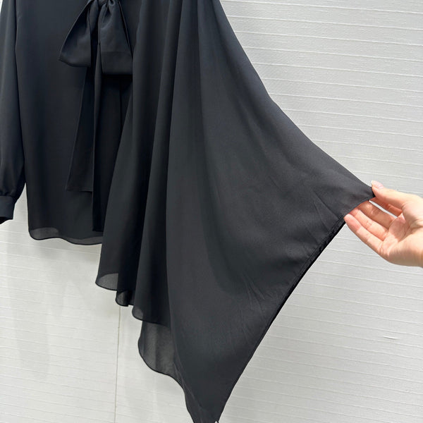 Balenciaga 25 Shirt Black Polyester 0001