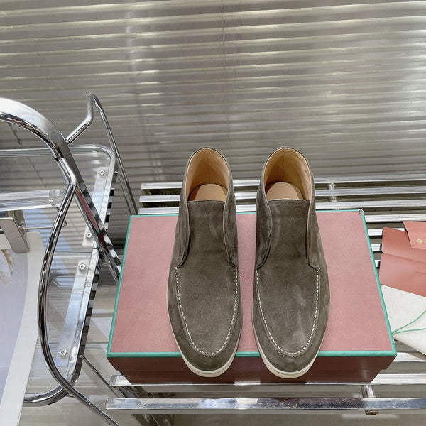 open walk chukka boot cold stone suede