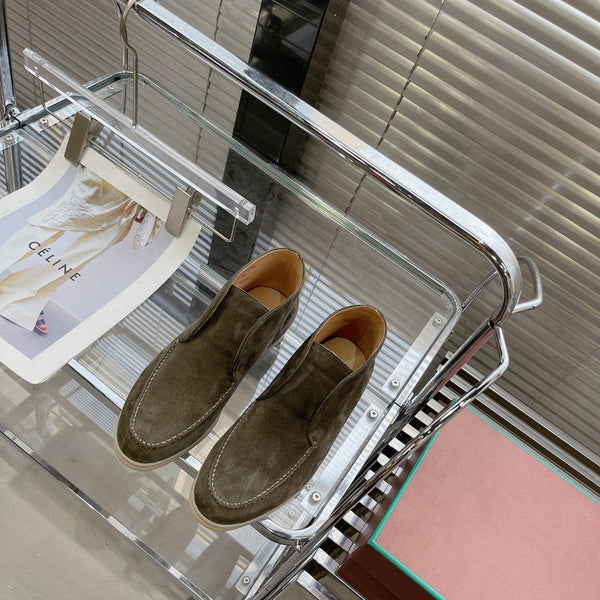 open walk chukka boot cold stone suede