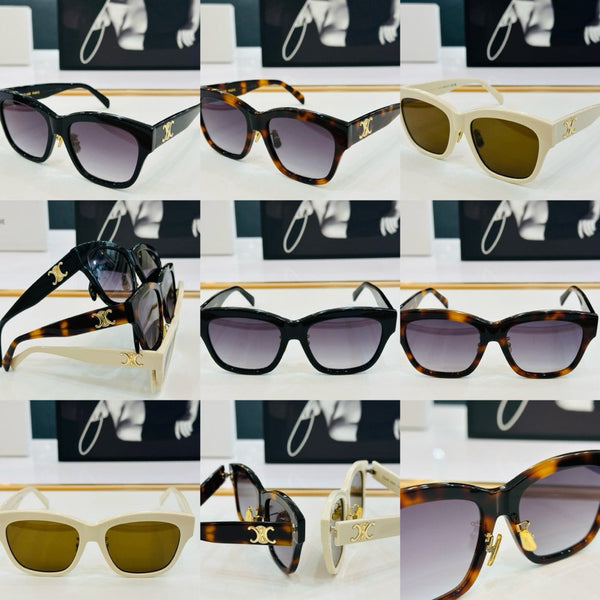 TRIOMPHE SUNGLASS CL40253F IN ACETATE