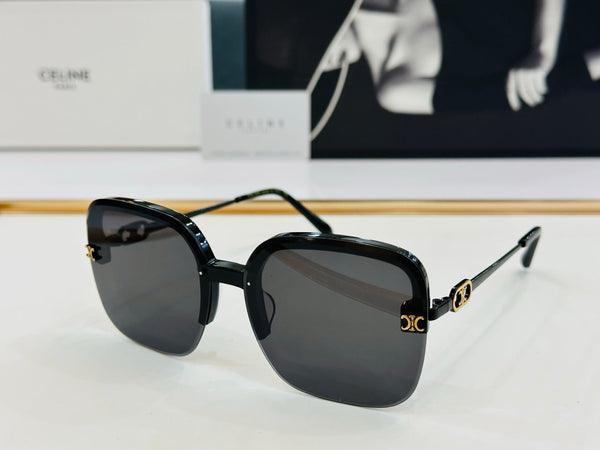TRIOMPHE SQUARE SUNGLASS CL40251 IN METAL
