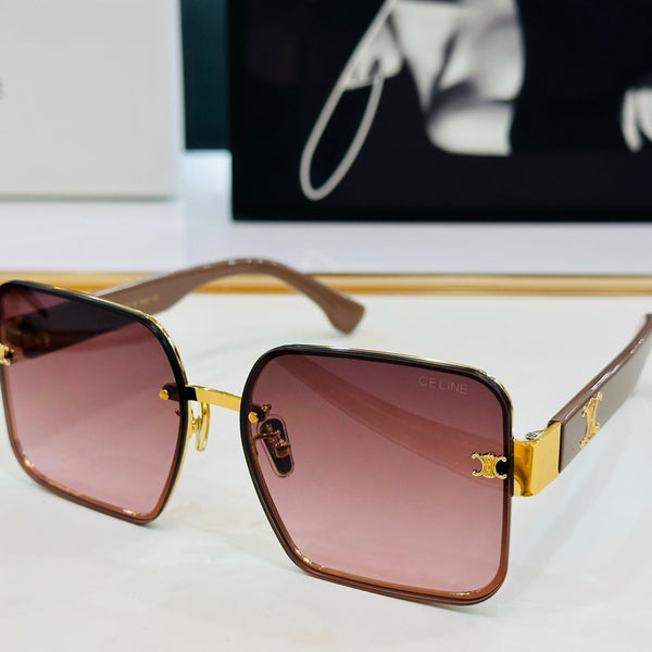 TRIOMPHE SQUARE SUNGLASS CL40238 IN ACETATE
