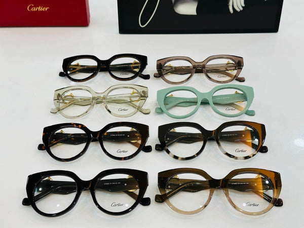 PANTHÈRE ROUND FRAME SUNGLASSES 578200 IN ACETATE