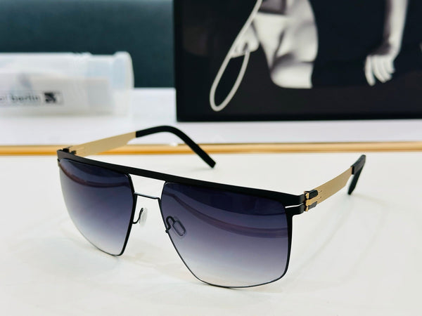 OCCHIALI DA SOLE CAT EYE 578218 IN METALLO