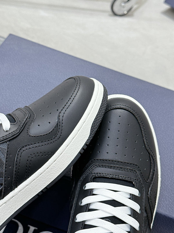 CD B27 Low-Top Sneaker 30mm In Black Calfskin 100817