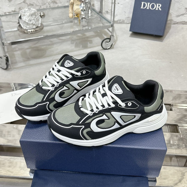 CD B30 Sneaker 35mm In Black Mesh Fabric 100646