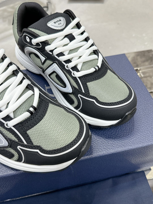 CD B30 Sneaker 35mm In Black Mesh Fabric 100646