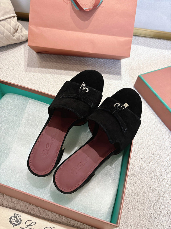 LP 25 Summer Charm Sandal 55 Black Suede