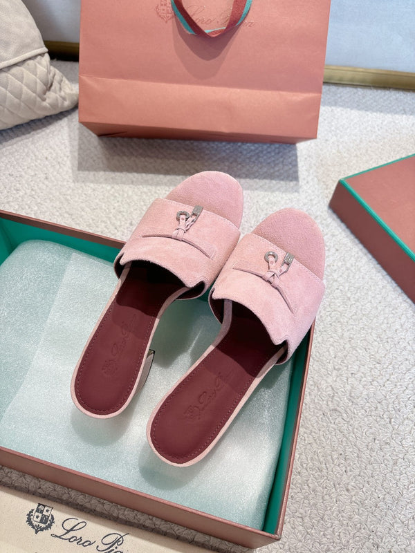 LP 25 Summer Charm Sandal 55 Pink Suede