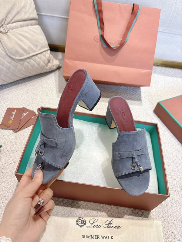 LP 25 Summer Charm Sandal 55 Rock Blue Suede