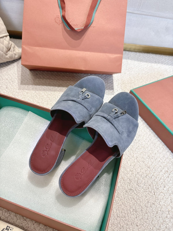 LP 25 Summer Charm Sandal 55 Rock Blue Suede