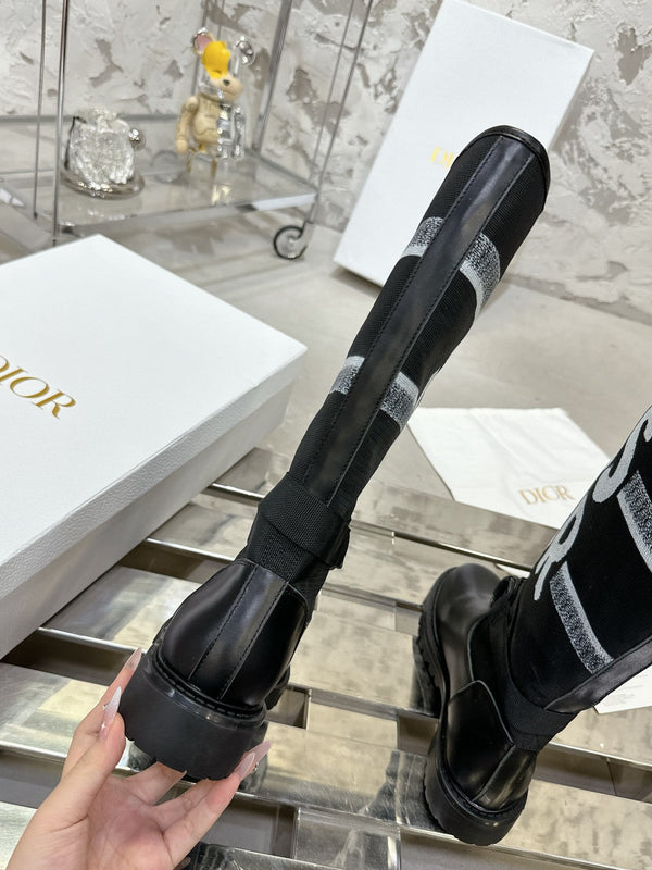 CD D-Major Boot In Black Canvas 100576