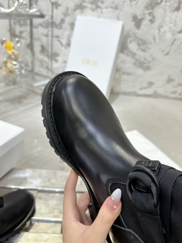 CD D-Major Boot In Black Canvas 100576